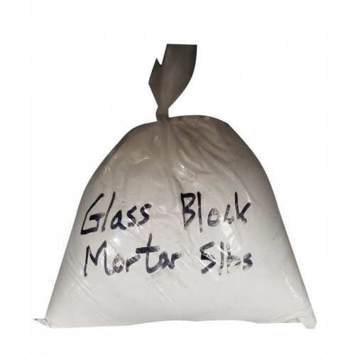 Glass Block Mortar Lbs