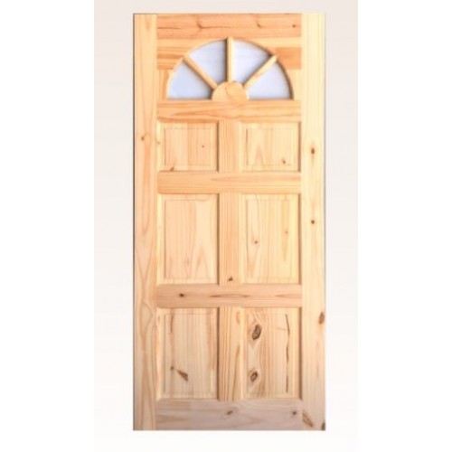 Cedar Carolina 30x80 Arch Door