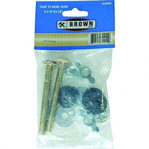 Tank To Bowl Bolts Solid Brass