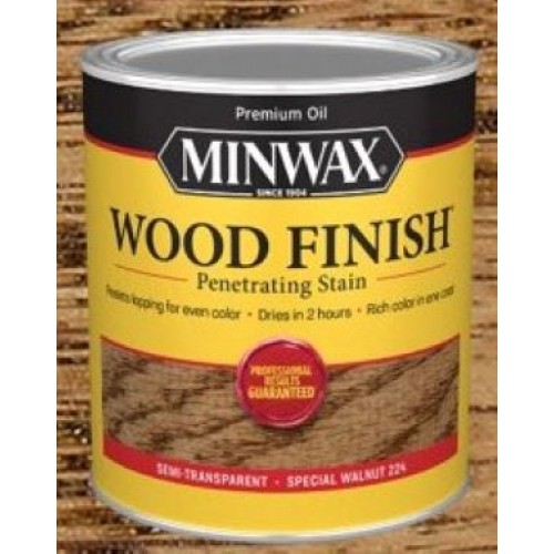Wood Stain S/WLNT 1/2PT MINWAX