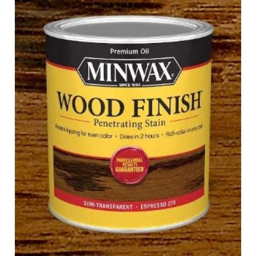 Wood Stain EXPRSO 1/2PT MINWAX