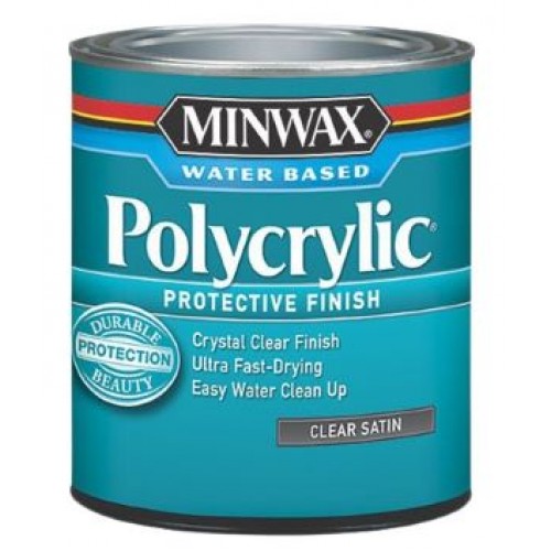 Polycrylic SATIN 1/2PT. MINWAX
