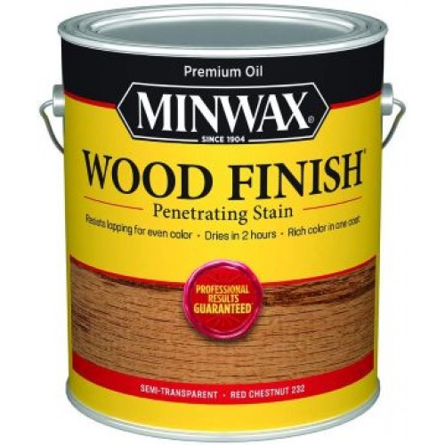 Wood Stain S/RED Gal MINWAX