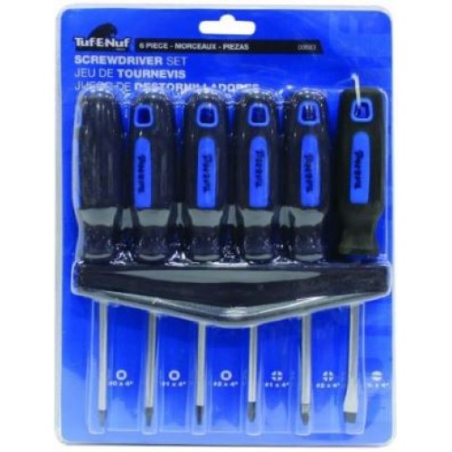 Screwdriver Set 6 Pcs Prec TUF