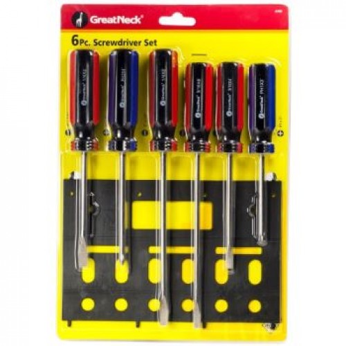 Screwdriver Set 6 Pcs G/NECK