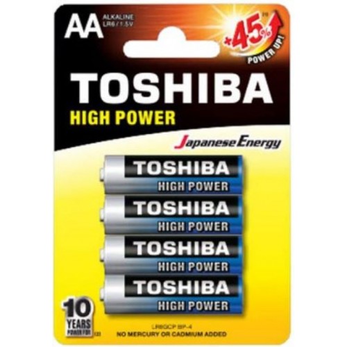 Battery AA Toshiba 4PK