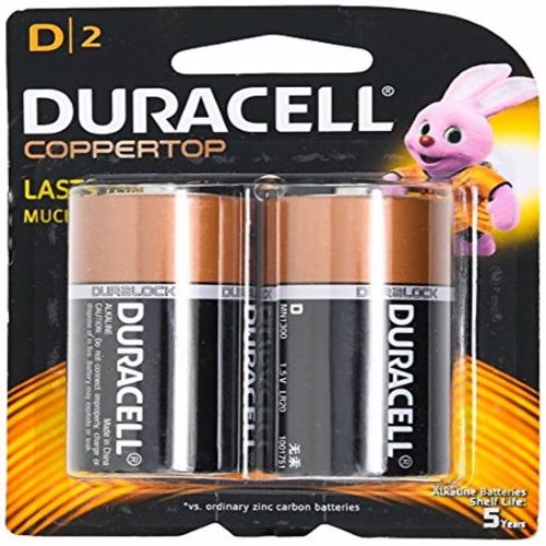 Battery D Duracell 2 Pack