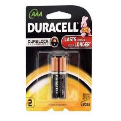 Battery AAA Duracell 2 Pack
