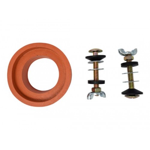 Toilet Rubber Seal and Bolts