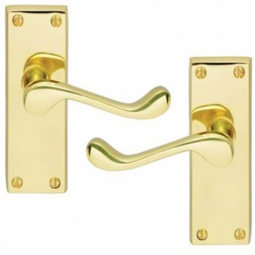 Door Handle Brass 7'' VIC