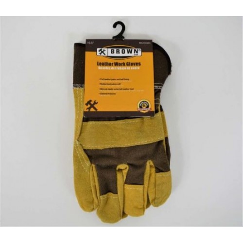 Gloves Work Leather 