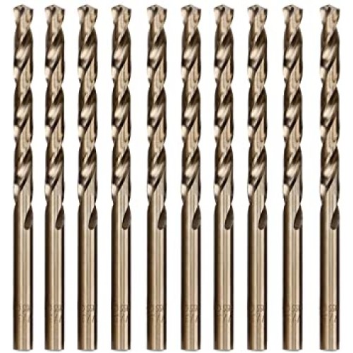 Drll Bit 1/4 TITANIUM 10PCS