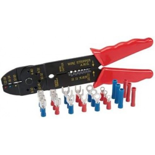 Pliers Crimper/Stripper 8" 