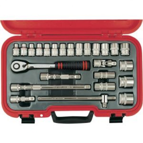 Socket Set 1/2 Dr./25 pcs (MM)