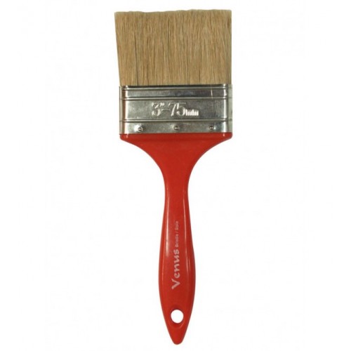 Paint Brush RED HANDLE 3"