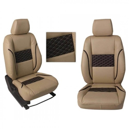 Seat Cover Black/Beige HERCULE