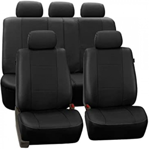 Seat Cover Black Ultra Lux 9pc