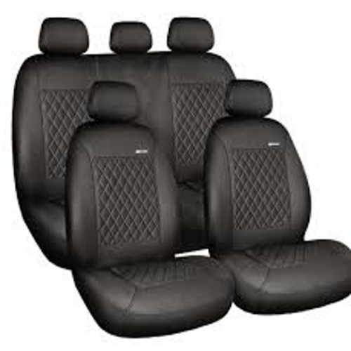 Seat Cover Black Royal 8pc