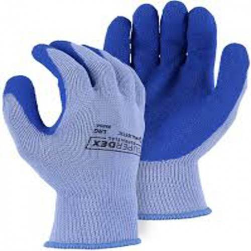 Gloves GRIP Coat Poly BLUE L