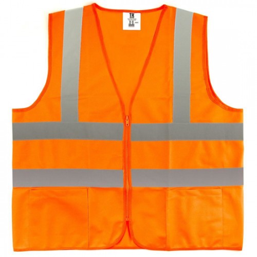 Safety Vest Traffic ORANGE XL