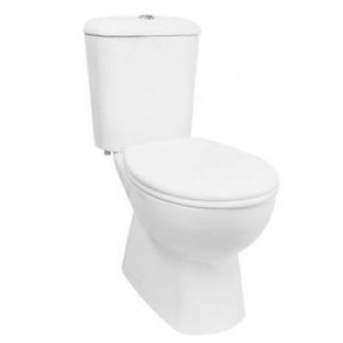 Toilet Set S-Trap White S/Flus