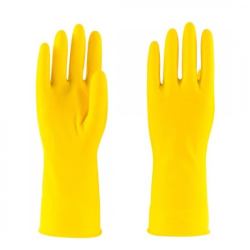 Gloves RUBBER 9-9 1/2 YELLOW