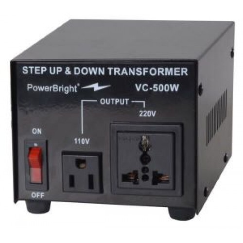 Transformer 500W STEP UP/DOWN