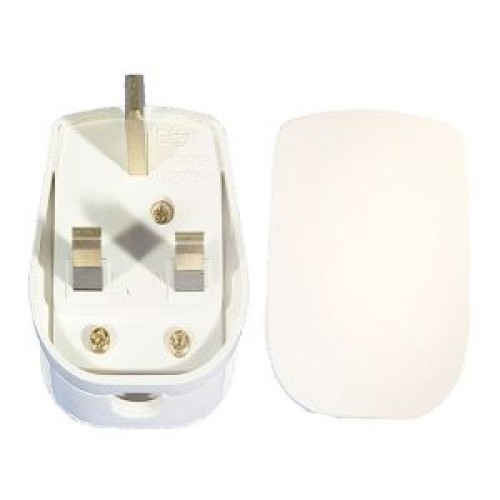Plug 13A White CXE4045