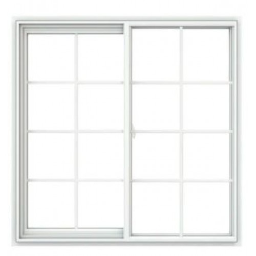 18x48 Col Glider White Window